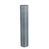 ESTEXO Volierendraht feuerverzinkt, Höhe 1,00 m 25 Meter 12 x 12