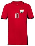 nationshirt Irak Trikot Wunschname Und Wunschnummer Hose + Stutzen WM EM BR/R (116)