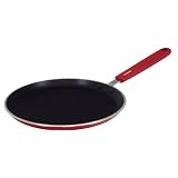 RB RENBERG MasterPRO Crêpe-Pfanne, 24 x 1,8 cm, aus gepresstem Aluminium, Antihaftbeschichtung, Pfoa-frei, speziell für Crêpes – einfache Reinigung