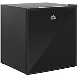 HOMCOM Mini-Gefrierschrank 35 L Gefrierbox elektrisch freistehend 161 W Mini Gefriertruhe Minikühlschrank -14 bis -24℃ 5-stufige Temperaturregelung 47 x 44,2 x 48,8