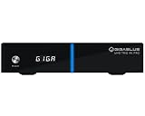 GigaBlue UHD Trio 4K PRO - Combo Tuner, W-LAN 1200Mbps, 1 x DVB-S2X Tuner, 1 x DVB-C/T2 Tuner, schw