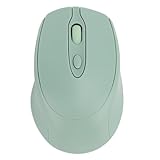 TIKATARER Leise Maus, Maus 5.0 2,4 G Blue Tooth Maus für Laptop Dual-Mode-Computermaus mit USB-Empfänger für Telefon Laptop PC 800 1200 (Green)