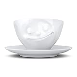 FIFTYEIGHT PRODUCTS / Tassen / Kaffeetasse „Glücklich