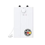 AEG druckloser Kleinspeicher Huz 5 Basis, Untertischboiler 5 Liter Niederdruck, steckerfertig, 2 kW, 222162