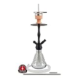 Amy Stillness klick II D - Clear - RS Black Powder | Shisha Wasserpfeife Hook