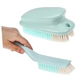 minkissy 1 Satz Reinigungsbürsten Ergonomische Handhabung Lange Multifunktionale Anwendung für Kleidung Schuhe für Haushalt Teppichreinigung