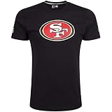 New Era T-Shirt NFL Team Logo Tee San Francisco 49ERS, Black, M, 11073653
