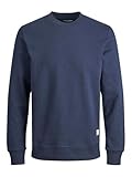 JACK & JONES Male Sweatshirt Plus Size Einfarbig Sw