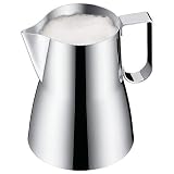 WMF Barista Krug für Milchschaum 600ml, Cromargan Edelstahl poliert, Milchschaumkrug, spülmaschinengeeig