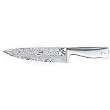 WMF Grand Gourmet Damastmesser, Küchenmesser, Kochmesser 33,5 cm, Made in Germany, Damaststahl 120-lagig, Performance Cut, Holzkassette, Klinge 20
