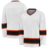Eishockey-Trikot Personalisierbar Bedruckt Langärmelig Hockey-Trikot Bekleidung Für Hockey-Fans Jugendliche Eishockey Trikot Herren Damen Gestalten Sie Ihr Hockey Trikots Mit Ihrem Namen/Team/N