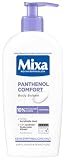 Mixa Panthenol Body Lotion, juckreizlindernder und beruhigender Balsam, mit Panthenol und pflanzlichem Glycerin, für empfindliche, sensible Haut, mildert Juckreiz Mixa Panthenol Comfort, 250