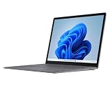 Microsoft Surface Laptop 3 13,5 Zoll Touch Display Intel Core i7 1065G7 256GB SSD Festplatte 16GB Speicher Windows 11 Pro Tastatur Englisch UK Notebook Laptop (Generalüberholt)