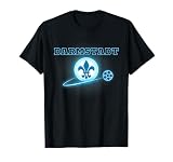 Darmstadt Fußball Lilien Fan 98 Hessen Stadion blau weiss T-S