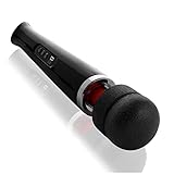 NEU - NACHFOLGER des ORIGINALS von „BuyAndFeelGood“ - Magic Wand Massagestab - JETZT mit EXTRA SPEED-Taste - Aufliege-Vibratoren in Schw