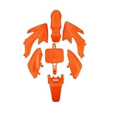 Motorrad-Heckseitenverkleidung Motorrad Kunststoff Verkleidung Set Kunststoff Körper Für CRF50 XR50 50cc 70cc 90cc 110cc 125cc Pit Dirt Bik