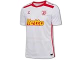 hummel SSV Jahn Regensburg Heimtrikot 24 25 weiß Jahn Home Shirt Fan Jersey, Größe:XL