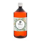 VitaFeel Rizinusöl 1 Liter - 100% reines kaltgepresstes Öl, nativ Ph. Eur., Wimpern Serum, Haaröl, natürliche Haarpfleg