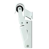 Amig - Türstopper - Hydraulische Türschließer - Hergestellt aus Aluminium - Maße: 108 x 32 mm - Ideal für Türbremse, Türstopper oder Türdämpfer - Farbe: Weiß - Maximales Gewicht 40 kg