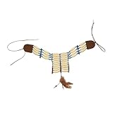 W WIDMANN MILANO Party Fashion - Halsband Indianer, Schmuck, Kette, Kostümzubehör, Accessoire, Wilder Westen, Motto-Party,