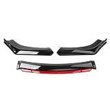 Auto Frontspoiler Lippe, Für Peugeot 107 108 206 207 207 CC 208 307 307 CC 308 308 CC 406 407 FrontstoßStange Splitter Diffusor Antikollisions Car Frontlippe Spoiler Separator,D