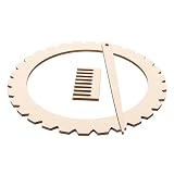 Hohopeti 1 Satz geflochtenes Brett handwerklicher Webstuhl Handwerkliches Weben Handwebstuhl handwerkzeug strickzubehör Häkelgarn Handwerkliche Webwerkzeuge handgefertigtes Webbrett H