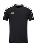 JAKO Herren Trikot Power (Kurzarm), Schwarz, 4XL