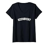 Damen 0228 Bonn Bobinn 53 022 Abicht Bi-Sprache T-Shirt mit V