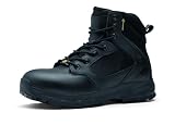 Shoes for Crews Defense Mid, Arbeitsschuhe (ohne Stahlkappe) CE-zertifiziert 02 HRO WR SRC, Unisex Stiefel mit rutschfester Außensohle, Wasserfeste Schuhe für Herren und D