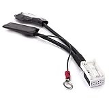 Adapter Universe Auto Radio Bluetooth Modul KFZ 12 Pol Quadlock AUX I