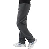 Jogginghose Herren Baggy Sweatpants, Sporthose Herren mit Tasche Elastische Taille Arbeitshose Lang Elastische Taille Freizeithose Einfarbig Trainingshose Outdoorhose Männer Sp