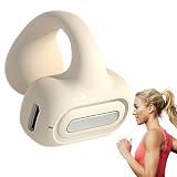 Generisch Kabellose Knochenmanagement Kopfhörer Bluétooth 5.3 Open -Headsets | Drahtloser Ohrclip mit | Wireless Offene Ohrhörer, Ohrhörer und Hörkopfhörer, 12 Stunden,