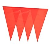 CANIGHT 4 Stück Fahrrad Sicherheitsfahne Tragbare Fahrradfahnen Fahrrad-warnflagge Sicherheitsflagge Für Die Seefahrt Sicherheitsfahne Für Kinder Fahrradfahne Für Kinder Orange PVC