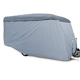 Wiltec Wohnwagen Schutzhülle Größe L 580x225x220 cm Plane Abdeckplane Caravan Wohnmobil Schutzplane Schutzhaube Abdeckung