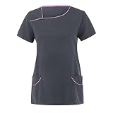 Kurzarm Oberteile Damen Kurzarm Bluse Damen Leinenbluse Damen Sommer Shirt Damen Lässig Casual Lockere Shirts Bedrucken Rundhalsausschnitt Oberteile Tee Karneval Kostü