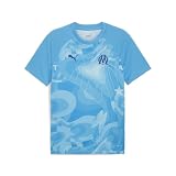 PUMA Herren Olympique de Marseille Aufwärmtrikot XLBleu Azur Clyde Royal B