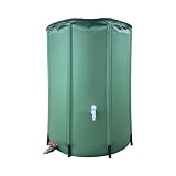 Generisch Faltbare Regentonne – Wassersammler für Regentonne | Tragbarer, Faltbarer Wasserspeichertank | Gartenbehälter mit großem Fassungsvermögen | Wasserfass-Sammler | Wassersp