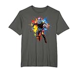 American Football Spieler Farbe T-S