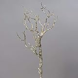 mucplants Künstlicher AST Dunkelbraun 40cm naturgetreuer Dekoast Dekozweig AST Zweig