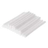 Heißschmelzstab, hohe Viskosität, weiß, 7 mm, für Bastelspielzeug, Reparaturwerkzeug, 25 Stück