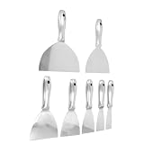 5-teiliges Spachtelmesser-Set, 3,8–20,3 Cm Edelstahl-Papierschaber, Klebebandmesser, Werkzeug Zum Reparieren von Trockenbauwänden, Entfernen von Tap