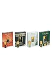 ihvan online, Personal Duft, Parfümöl-Rollerball, Alkoholfreie Duftöl-Parfüms für Herren & Damen, Musk 12 mL / 0,40 fl Oz (4er Pack), Uhud, Kaaba Cover, Ravza, Masj