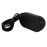 Ronlok USB Lautsprecher Tragbare Lautsprecher Angetrieben Stereo Multimedia Lautsprecher Fuer Notebook Laptop PC (Schwarz)