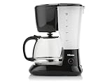 Tristar Kaffeemaschine mit 1,25L Fassungsvermögen – für 10-12 Tassen, auch für camping, CM-1245, schw
