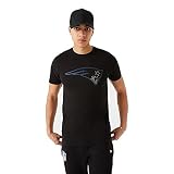 New Era New England Patriots T-Shirt NFL Trikot Jersey American Football Fanshirt Outline Logo schwarz - L