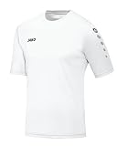 JAKO Kinder Fußballtrikots Trikot Team KA, weiß, 140, 4233