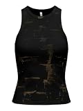 Onlisla S/L O-Neck Coated Top JRS