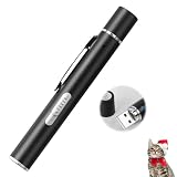 NXPUXP Katzenspielzeug,Haustier-Lichtspielzeug,Wiederaufladbares Interaktives Katzenspielzeug,Multi-Mode-Haustier-Trainingsg
