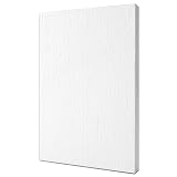 BXI Keramikfaser-Wärmedämmplatte, 30 x 20 cm, Dicke: 1 cm, 1 Stück, anorganisch, schwer entflammbar, hitzebeständig, Hochtemperaturisolierung