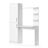 Vicco Schreibtisch Tessa, Weiß, 123 x 52